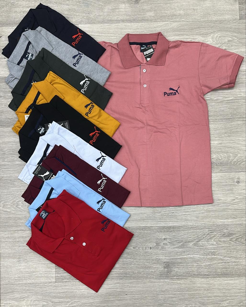 REMERA CON CUELLO PARA CABALLERO - PUMA.